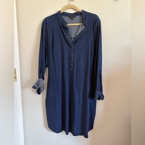 Universal Standard Blue Denim Dress